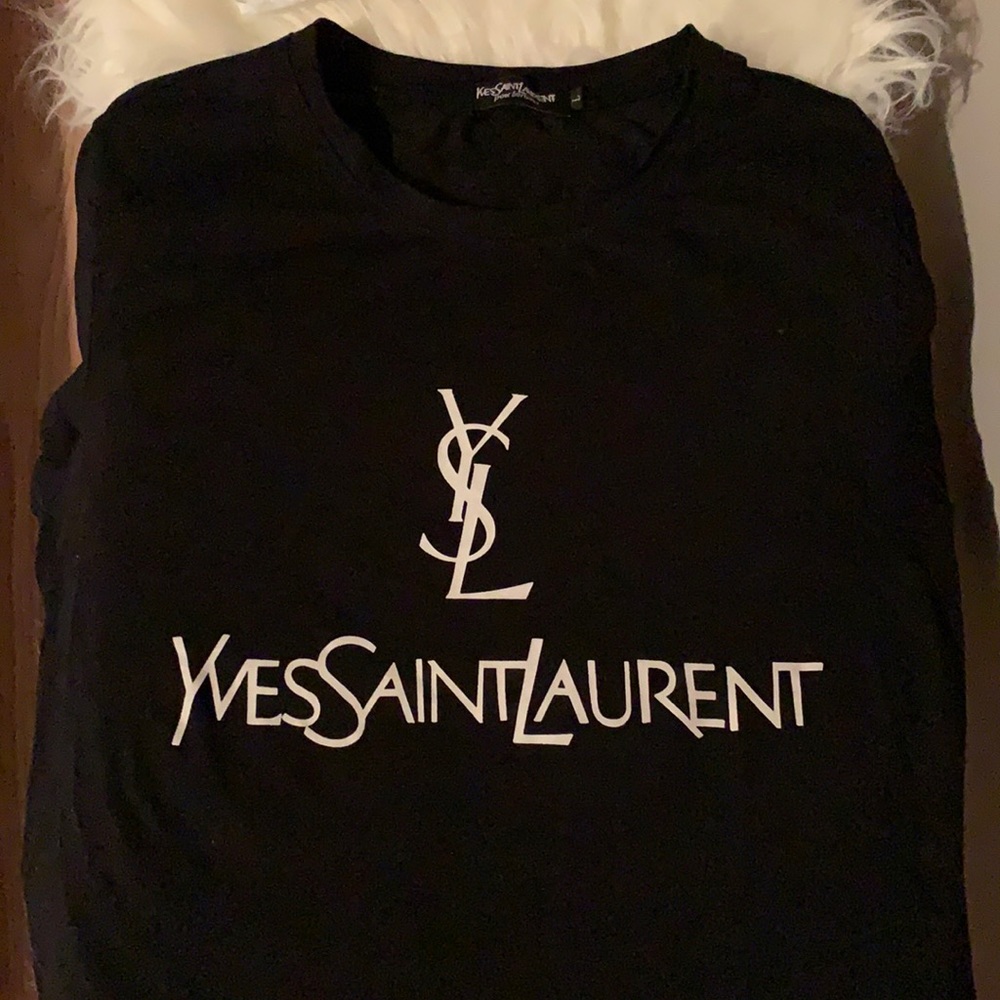 Black YSL shirt